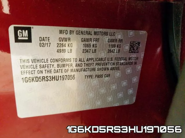 1G6KD5RS3HU197056 фото 2