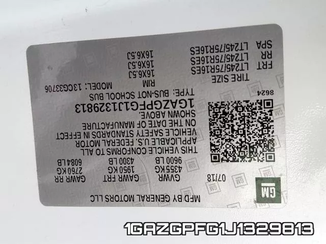 1GAZGPFG1J1329813 фото 2