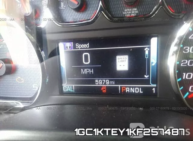 1GC1KTEY1KF257487 фото 8