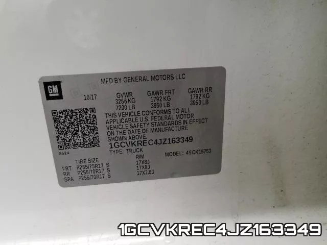 1GCVKREC4JZ163349 фото 2