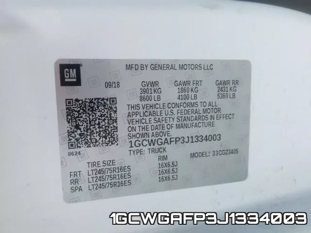 1GCWGAFP3J1334003 фото 2