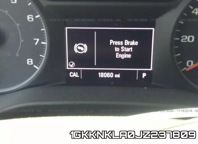 1GKKNKLA0JZ237809 фото 8