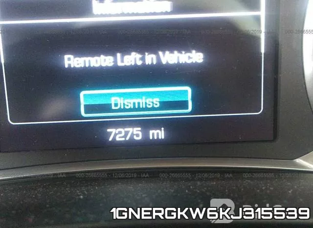 1GNERGKW6KJ315539 фото 8