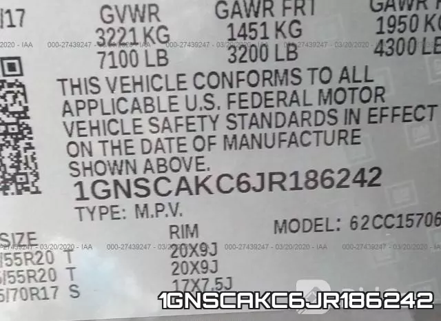 1GNSCAKC6JR186242 фото 10