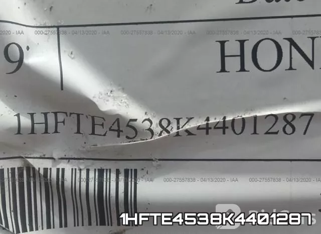 1HFTE4538K4401287 фото 2
