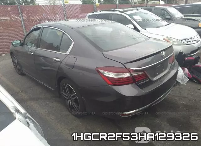 1HGCR2F53HA129326 фото 4