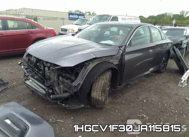 1HGCV1F30JA115815 фото 3