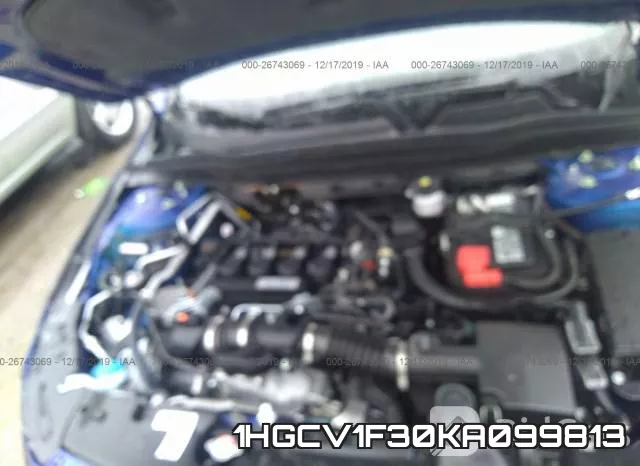 1HGCV1F30KA099813 фото 2