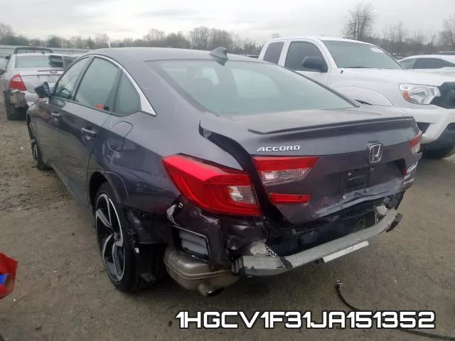 1HGCV1F31JA151352 фото 4