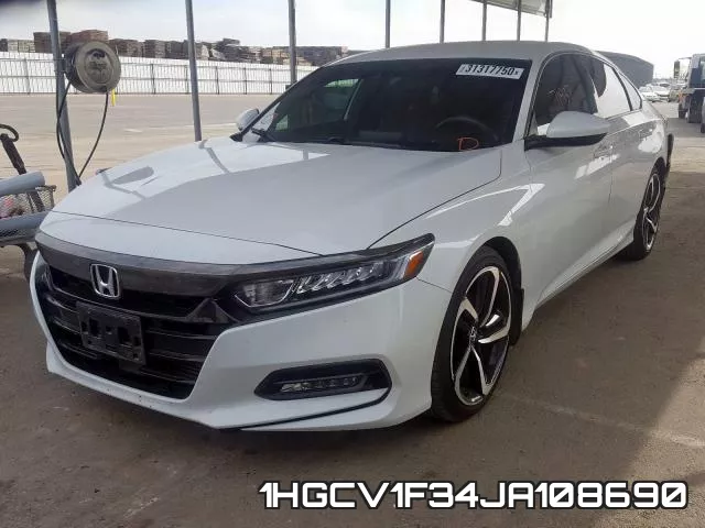 1HGCV1F34JA108690 фото 3