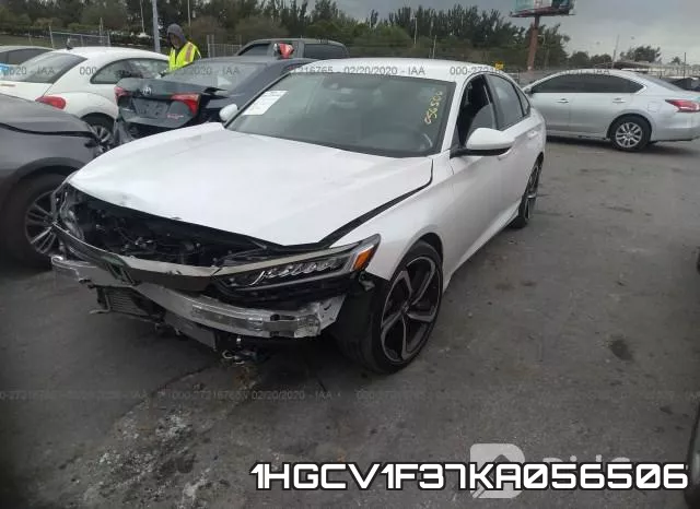 1HGCV1F37KA056506 фото 3