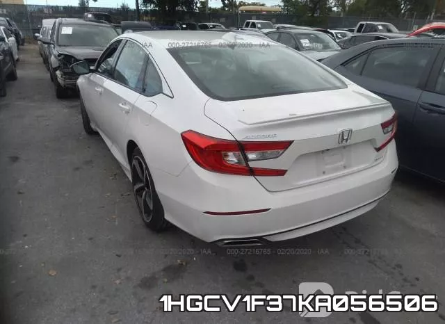 1HGCV1F37KA056506 фото 4
