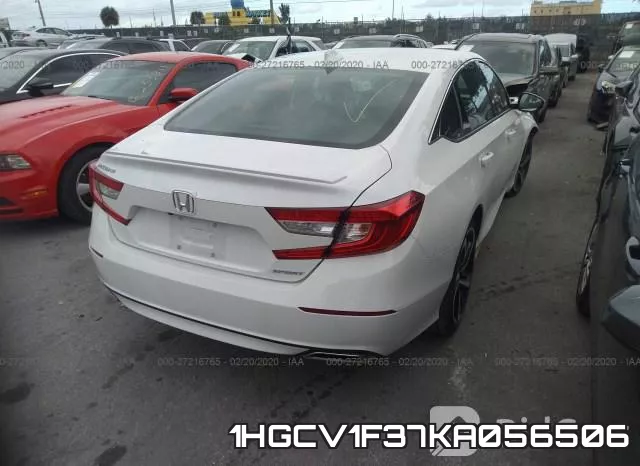 1HGCV1F37KA056506 фото 5