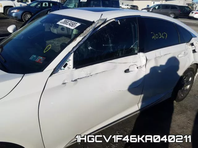 1HGCV1F46KA040211 фото 10