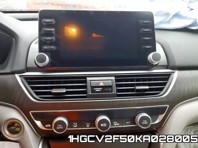 1HGCV2F50KA028005 фото 10