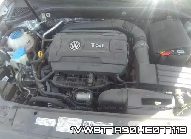 1VWBT7A30HC077119 фото 2