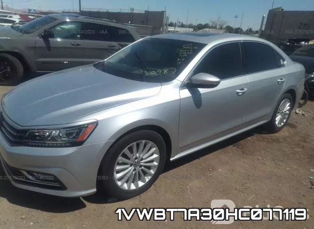 1VWBT7A30HC077119 фото 3