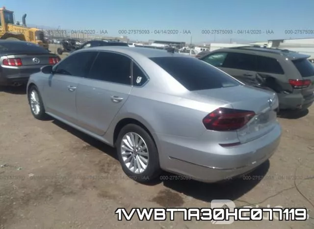 1VWBT7A30HC077119 фото 4