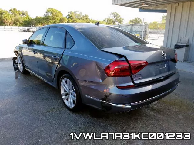 1VWLA7A31KC001233 фото 4