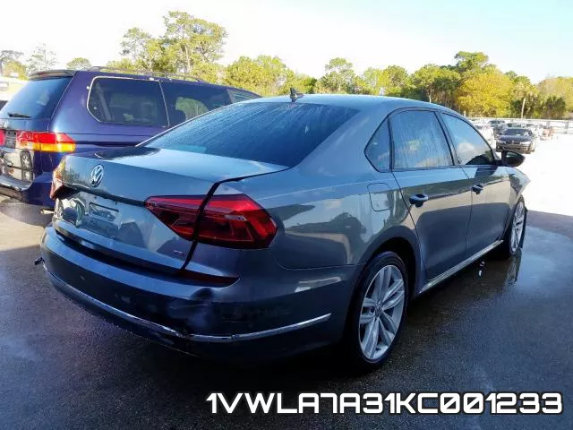 1VWLA7A31KC001233 фото 5