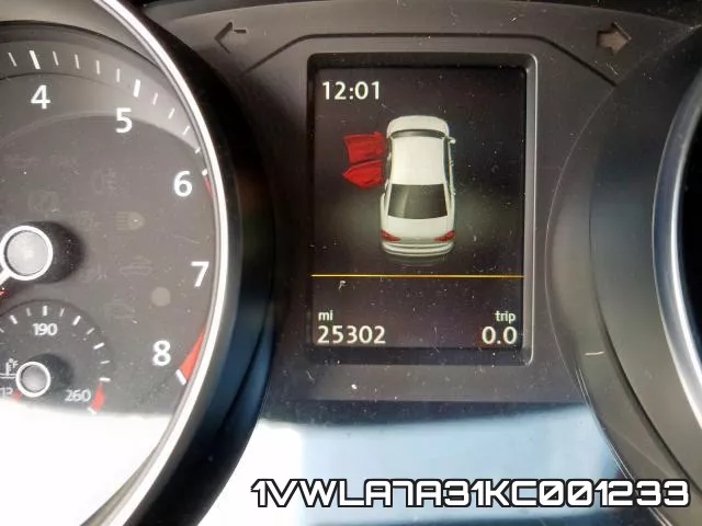 1VWLA7A31KC001233 фото 9