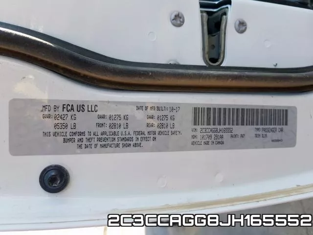 2C3CCAGG8JH165552 фото 2