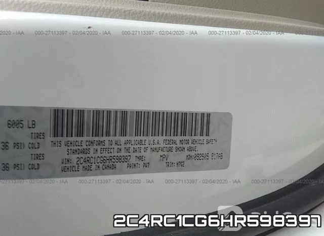 2C4RC1CG6HR598397 фото 10