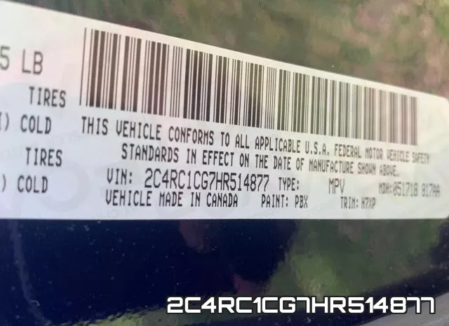 2C4RC1CG7HR514877 фото 2