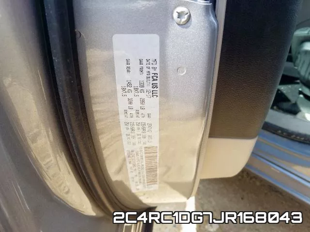 2C4RC1DG7JR168043 фото 2