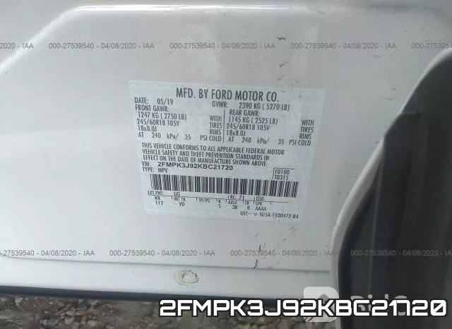 2FMPK3J92KBC21720 фото 10