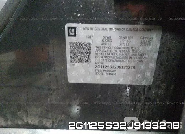 2G1125S32J9133278 фото 10