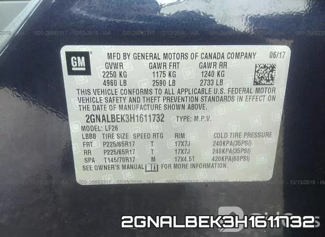 2GNALBEK3H1611732 фото 10