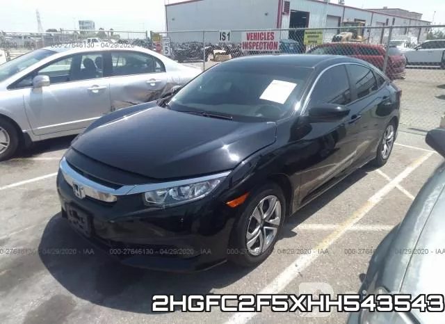 2HGFC2F5XHH543543 фото 3