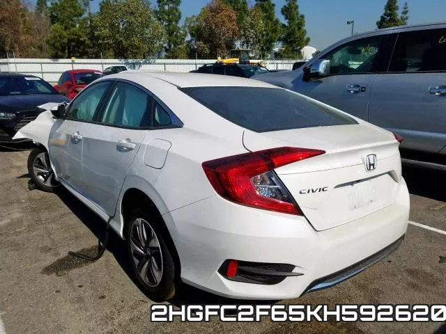 2HGFC2F65KH592620 фото 4