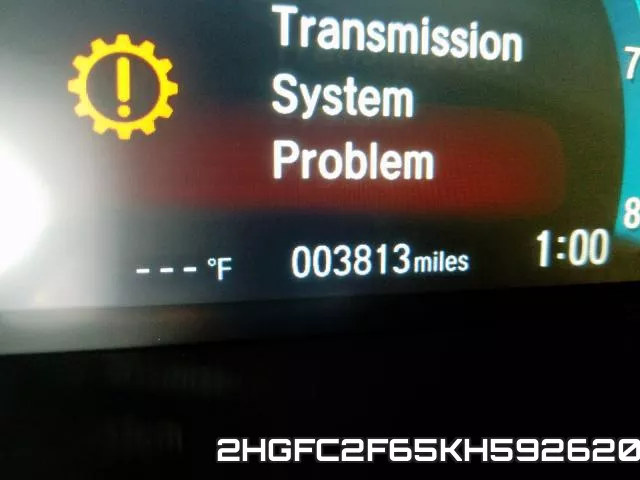 2HGFC2F65KH592620 фото 9