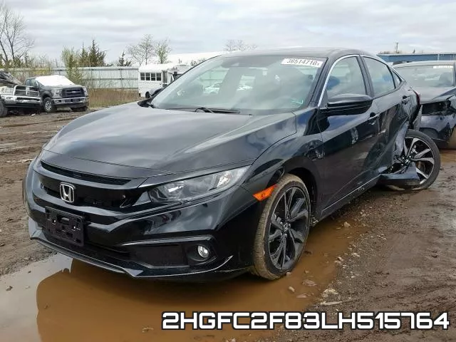 2HGFC2F83LH515764 фото 3