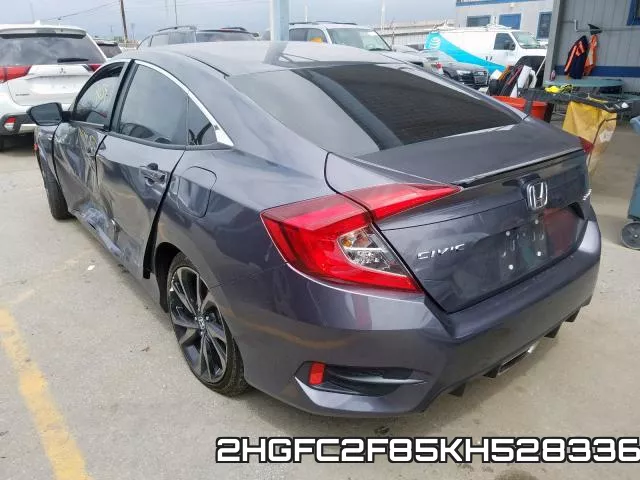2HGFC2F85KH528336 фото 4
