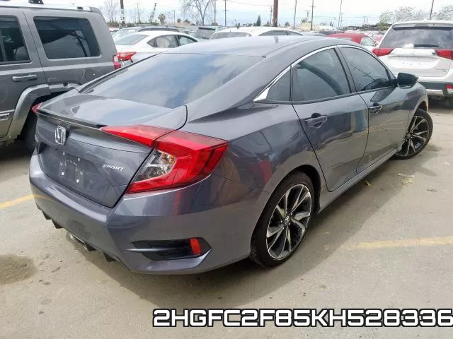 2HGFC2F85KH528336 фото 5