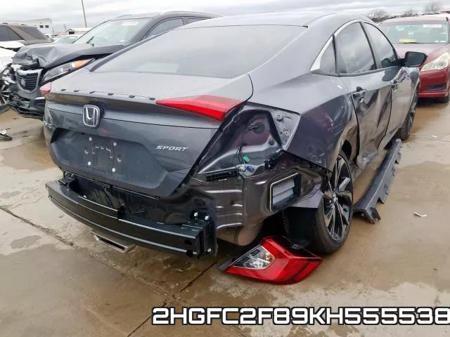 2HGFC2F89KH555538 фото 5
