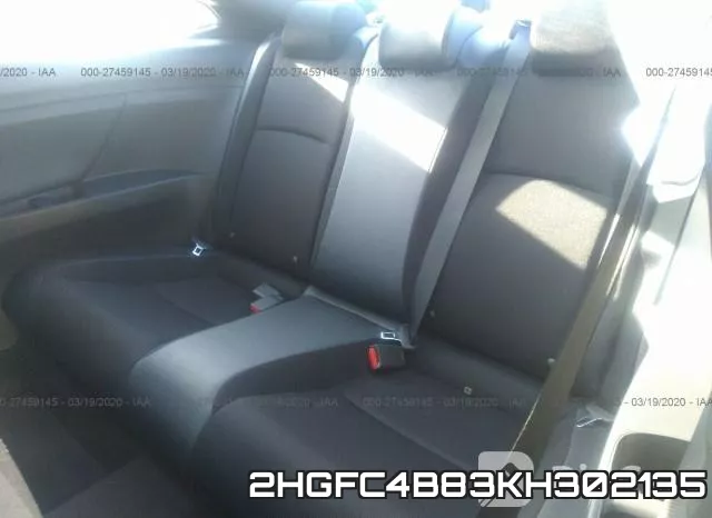 2HGFC4B83KH302135 фото 9