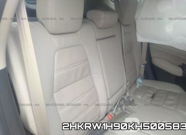 2HKRW1H90KH500583 фото 9