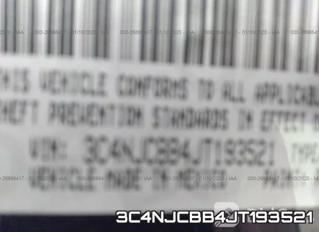 3C4NJCBB4JT193521 фото 10