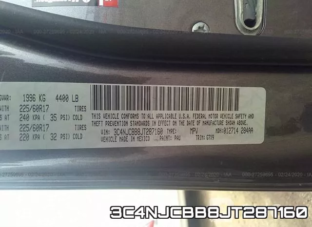 3C4NJCBB8JT287160 фото 10