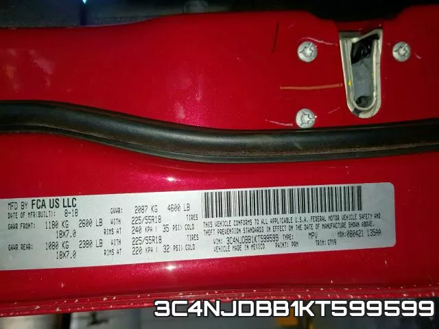 3C4NJDBB1KT599599 фото 2