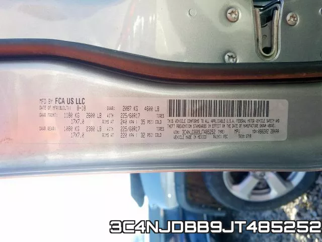 3C4NJDBB9JT485252 фото 2