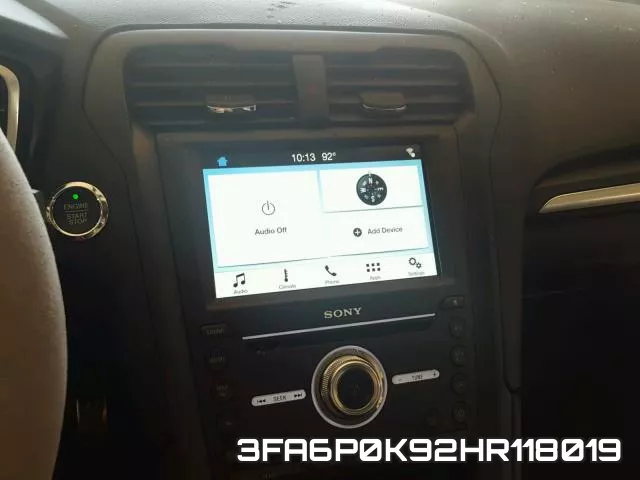 3FA6P0K92HR118019 фото 10