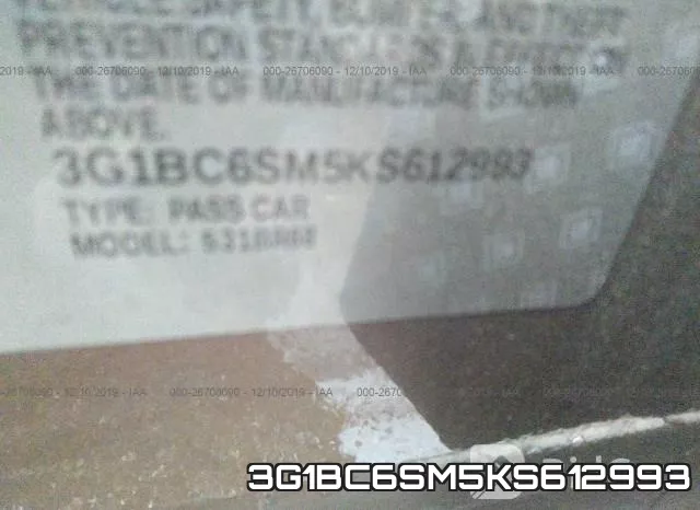 3G1BC6SM5KS612993 фото 10