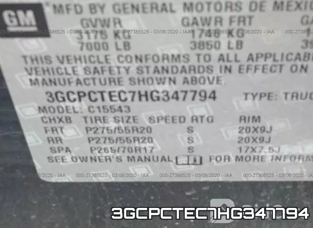 3GCPCTEC7HG347794 фото 10