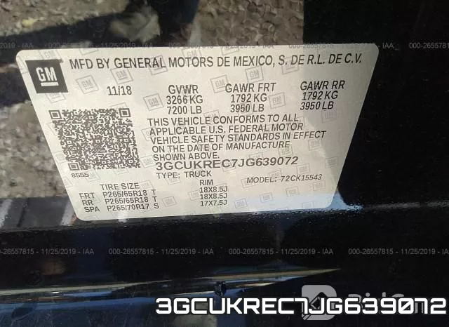 3GCUKREC7JG639072 фото 10