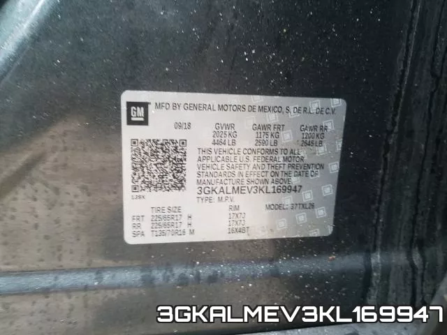 3GKALMEV3KL169947 фото 2